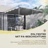 Ersatzdach für Pergola 3x3 m, Pavillondach Dunkelgrau, 250 Produktbild-Vorschau 6