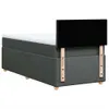 vidaXL Boxspringbett mit Matratze Dunkelgrau 80x200 cm Produktbild-Vorschau 6