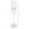 Kunststoff Sektglas 165ml - 6er Set - Camping Champagner Produktbild-Vorschau 2