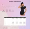 A size chart and a model wearing a police costume. Anteprima dell’immagine prodotto