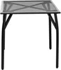Zahradní stůl kovový s drátěnou deskou 70 x 70 x 72 cm Náhled obrázku produktu 1