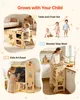 VEVOR Lernturm für Kinder von 1–5 Jahren, 4-in-1-Lernstuhl, Produktbild-Vorschau 6
