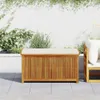 Outdoor-Kissenbox 113x50x60,5 cm Massivholz Akazie Produktbild-Vorschau 3