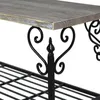 Metallregal 'Bordeaux' Standregal Ablageregal Bücherregal Produktbild-Vorschau 4