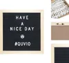 QUVIO Letterboard 25,5 x 25,5 cm - Enthält 460 Buchstaben, Produktbild-Vorschau 2