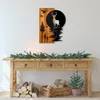 Wallity, Deer and Moon, dekoracja ścienna, orzech, metal, Podgląd zdjęcia produktu 4