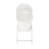 A white baby bassinet with a mosquito net canopy, shown from a top-down perspective on a white background. Anteprima dell’immagine prodotto