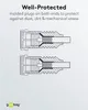 goobay SAT Antennenkabel doppelt geschirmt weiß 10 m Náhled obrázku produktu 6