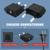 US-EU/DE/AT Strom Adapter Steckdose Netzstecker Produktbild-Vorschau 3