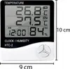 A digital thermometer and hygrometer displaying indoor and outdoor temperature, time, and humidity. Anteprima dell’immagine prodotto