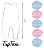 TupTam Sommer Schlafsack mit Füßen 0.5 TOG  e Materialien, Produktbild-Vorschau 7