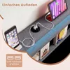 Łóżko tapicerowane COSTWAY 160 x 200 cm z oświetleniem LED, Podgląd zdjęcia produktu 5