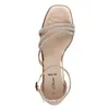 s.Oliver Damen Sandalette Sandale Strass Metallic Karree Produktbild-Vorschau 12