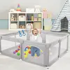 Laufstall Baby 150x200cm,Laufgitter baby mit atmungsaktivem Produktbild-Vorschau 8