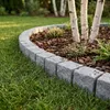 GARDENIX Rasenkante 2.4 m Granit Pflastersteine Optik Grau Produktbild-Vorschau 9