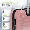 Juskys Hartschale Kofferset Reisekoffer 3 teilig - Produktbild-Vorschau 3