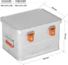 ALUBOX Alukiste 29L mit Schlössern – stabile Transportbox Produktbild-Vorschau 4