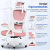 Hiazurm Bürostuhl, Schreibtischstuhl, bürostuhl ergonomisch Produktbild-Vorschau 3