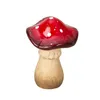 8 Stück Fliegenpilz Figuren H 9,5-16 cm  Pilze Herbst Produktbild-Vorschau 3