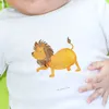 Mr. & Mrs. Panda  T-Shirt Sternzeichen Löwe 6. - 12. Monat Produktbild-Vorschau 4