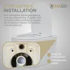 HAGO24 Spülrandloses Hänge-WC Keramik weiß Bidetfunktion Produktbild-Vorschau 3