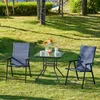 Yaheetech 2er Set Gartenstühle Hochlehner Klappstühle Produktbild-Vorschau 13