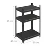 Étagère robuste Relaxdays, H x l x P : 90 x 60 x 40 cm, 750 Voir les images du produit 4