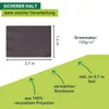 Sonnensegel für den Balkon, 140x270cm, anthrazit Produktbild-Vorschau 2
