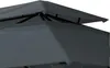 paramondo Comfort Gartenpavillon, 4 x 3 m, anthrazit + Produktbild-Vorschau 6