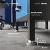 Pracovní stůl s pracovní deskou Pracovní stůl se 6 Náhled obrázku produktu 5