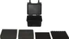 vidaXL Flugkoffer Tragbar Schwarz 27x25x18 cm PP Produktbild-Vorschau 1
