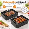 19-tlg. Heißluftfritteuse Zubehör Set für Ninja AF300EU Produktbild-Vorschau 5