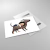 Bilder auf glas - Einteilig - Kind Hund Bild - 120x80cm - Produktbild-Vorschau 2