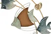 Mauro Ferretti Wandpaneel Dory 61x5x86 cm blau gold Produktbild-Vorschau 2