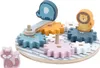 Viga Toys - Viga PolarB Holzzahnräder mit Tieren Produktbild-Vorschau 1