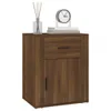 The Living Store Nachttisch Braun Eichen-Optik 50x36x60 cm Produktbild-Vorschau 4