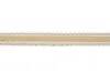 Juteband mit weißer Spitze 4cm x 5m Rolle natur braun weiß Produktbild-Vorschau 4