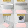 Lavea® 4er Set Badematte 50x80 cm, Badezimmerteppich 100% Produktbild-Vorschau 6