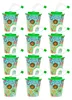 12er Set Trinkbecher Dschungel im 3D-Design - 250ml Produktbild-Vorschau 1