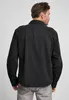 A man wearing a black shirt and grey pants, shown from the back. Produktbild-Vorschau