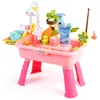 Table de jeu aquatique Zimilo pour enfants, 43 pièces. Jeu Voir les images du produit 9