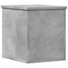 vidaXL Truhe Betongrau 30x35x35 cm Holzwerkstoff Produktbild-Vorschau 1