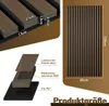 Izrielar 4x Akustikpaneele Holz 120x60cm Walnuss 3D Produktbild-Vorschau 4