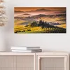 DEQORI Hybrid Leinwand Bild 60x30 cm 'Toskana Panorama' Produktbild-Vorschau 4