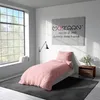 2-tlg Mikrofaser UNI Bettwäsche 135x200 + 80x80 cm Produktbild-Vorschau 3