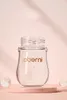 Lot de 3 biberons en verre anti-coliques, rose, 120 ml Voir les images du produit 4