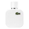 A white bottle of Lacoste L.12.12 Blanc Men Eau De Toilette Spray. Produktbild-Vorschau