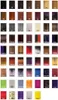 A grid of hair color swatches, each labeled with a number or code. Produktbild-Vorschau