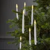 LED candle lights attached to a Christmas tree. Podgląd zdjęcia produktu