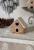 Clayre & Eef Teelichthalter Lebkuchenhaus 9x7x8 cm Braun Produktbild-Vorschau 6
